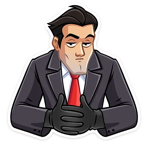 Стикеры ВК секретный агент