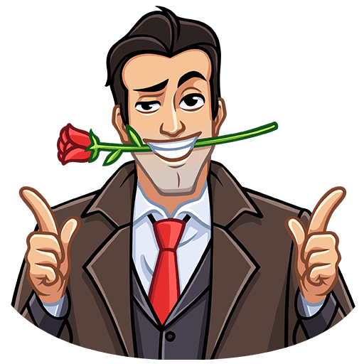 Стикер шпион