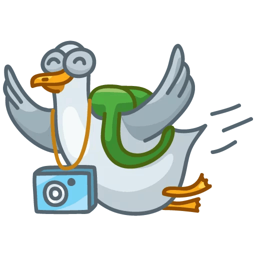 Чайка Джо Стикеры