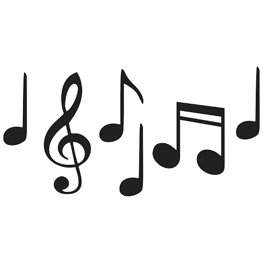 Наклейки "Ноты"