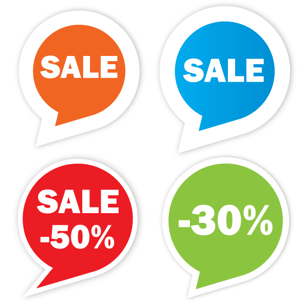 Sale вектор наклейка