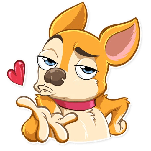 Чихуахуа Стикеры телеграм