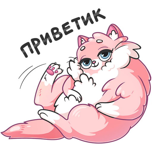 Кот Сахарок Стикеры