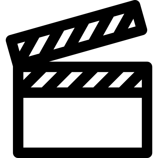 Хлопушка черно белая