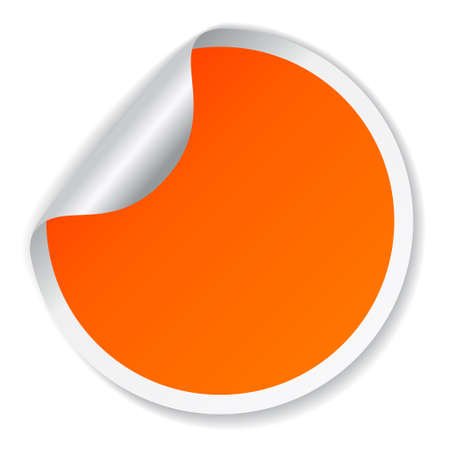 Оранжевые Стикеры