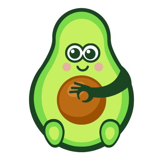 Стикеры телеграмм Авокадик