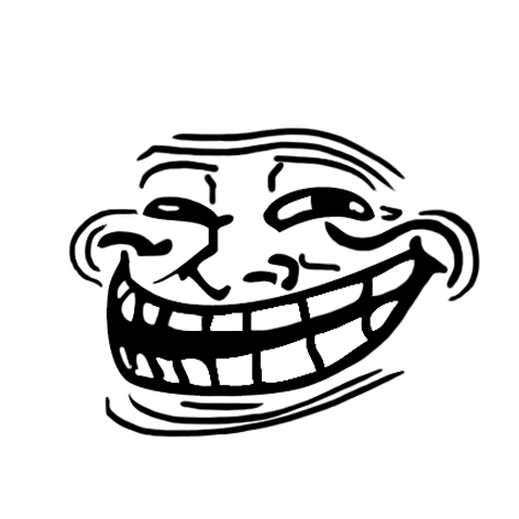 Лицо троллфейс