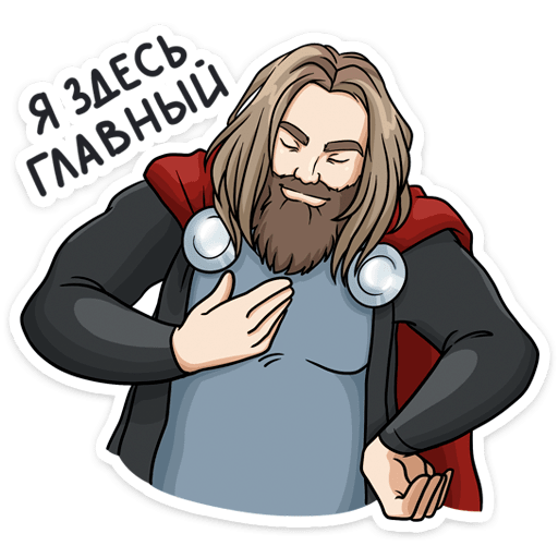 Стикеры Мстители ВК