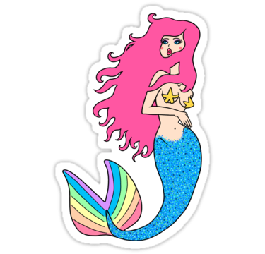 Бумажные сюрпризы русалки