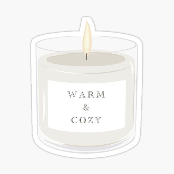 Стикер свеча