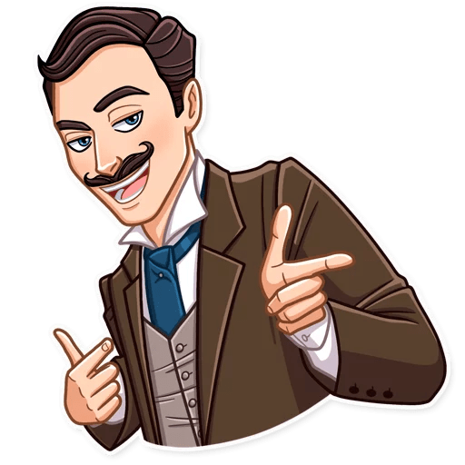 Стикеры джентльмены Гая Ричи телеграмм