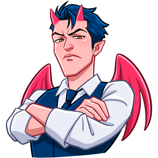 Стикеры дьявол