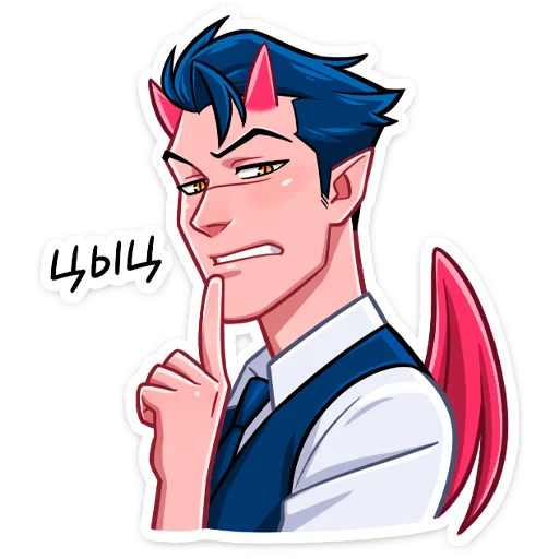 Стикеры дьявол