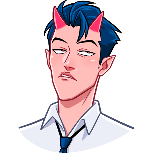 Дьявол Стикеры телеграмм