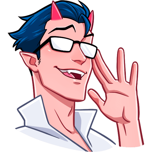 Стикеры дьявол