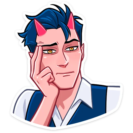 Стикеры из ВК дьявол