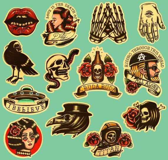 Олдскульные Стикеры