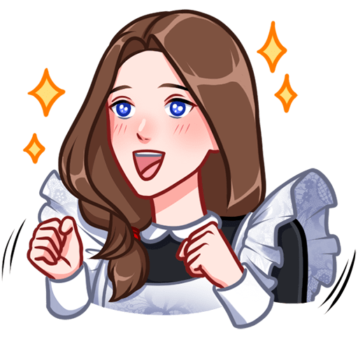 Лиза и Матвей Стикеры