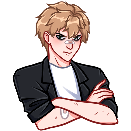 Лиза и Матвей Стикеры