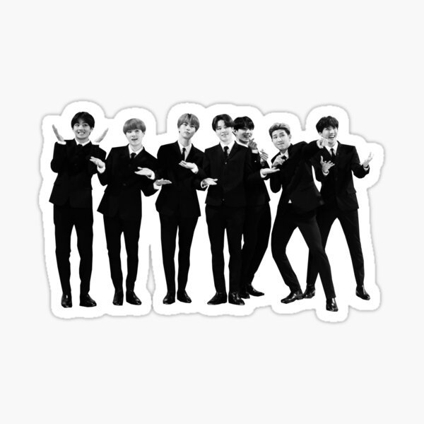 Группа БТС для печати