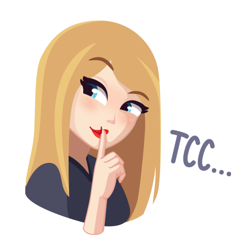 Стикеры для девочек