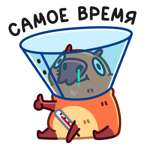 Стикеры ВК Пиби