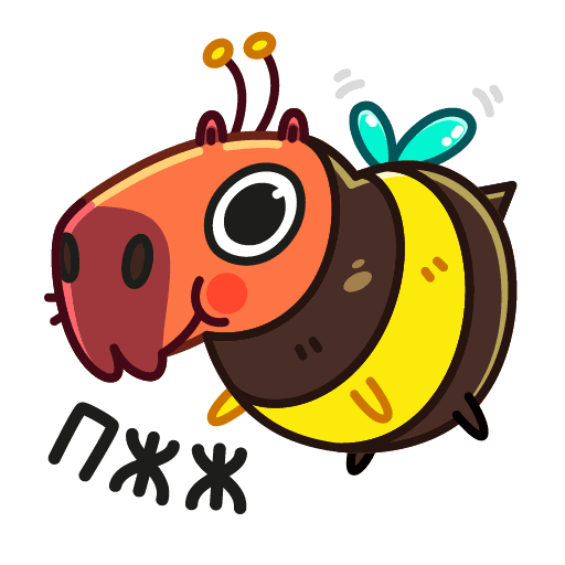 Стикеры телеграм Пиби