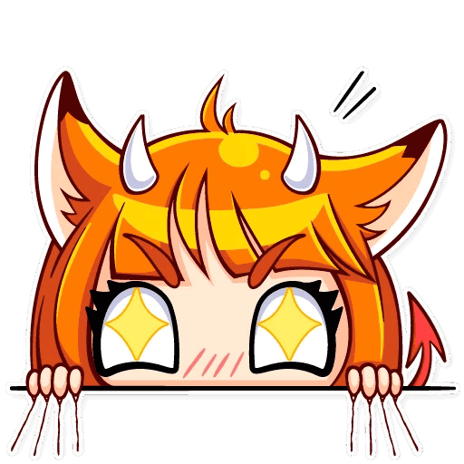 Стикеры Элис Фокс