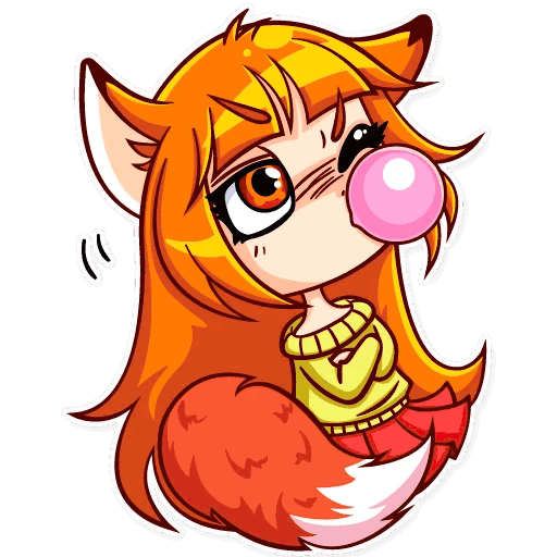 Аниме Стикеры в ВК