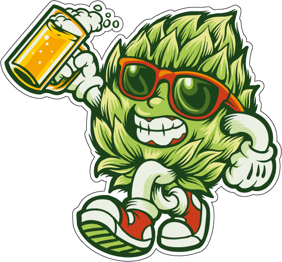 Хмель стикер