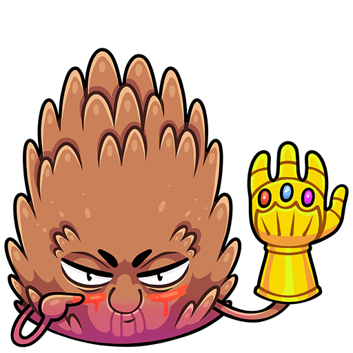 Шишки мультяшные