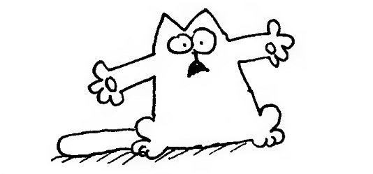 Кот Саймона эмоции