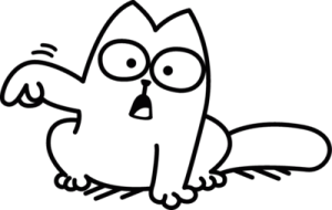 Кот Саймон вектор