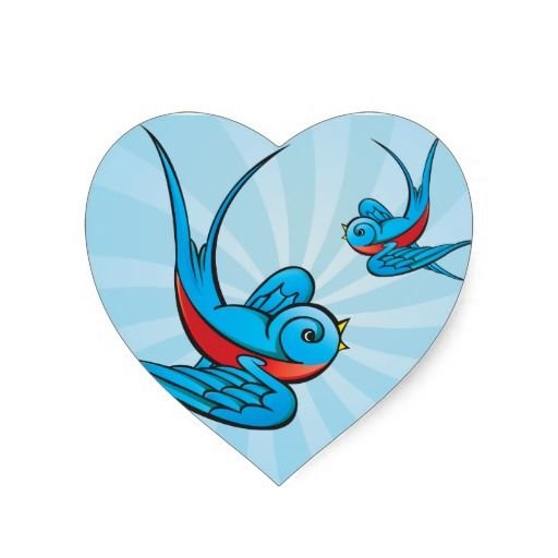 Стикер Ласточка ВК