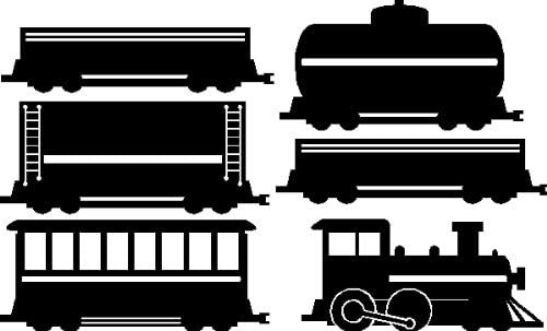 Поезд стикер