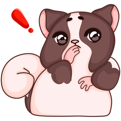 Стикеры шиншилла телеграмм