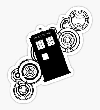 Наклейка (стикер) Doctor who