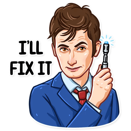 Doctor who Стикеры