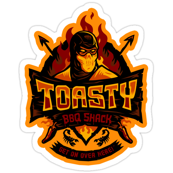 Комбат спорт стикер мортал