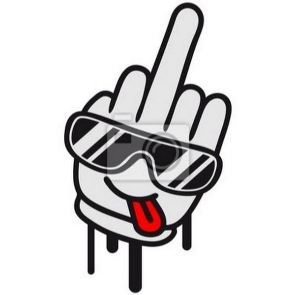 Наклейка фак