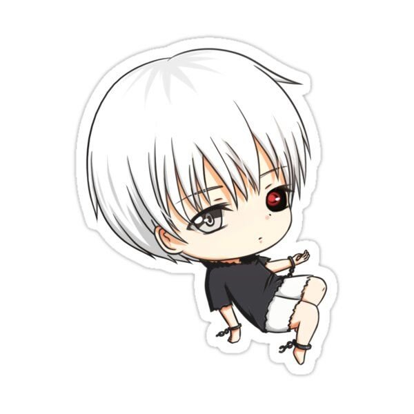Стикеры Канеки Кен Чиби