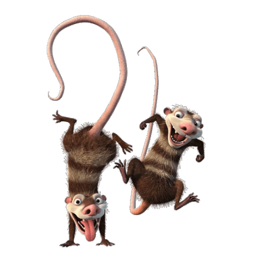 Герои ледникового опоссум