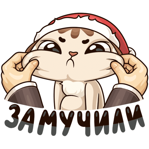 Стикеры ВК котик