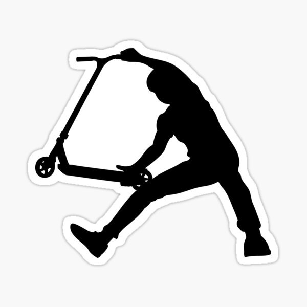 Самокат силуэт