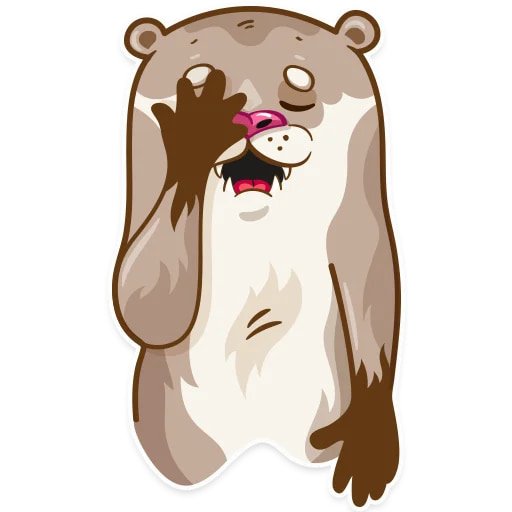 Выдра эмодзи