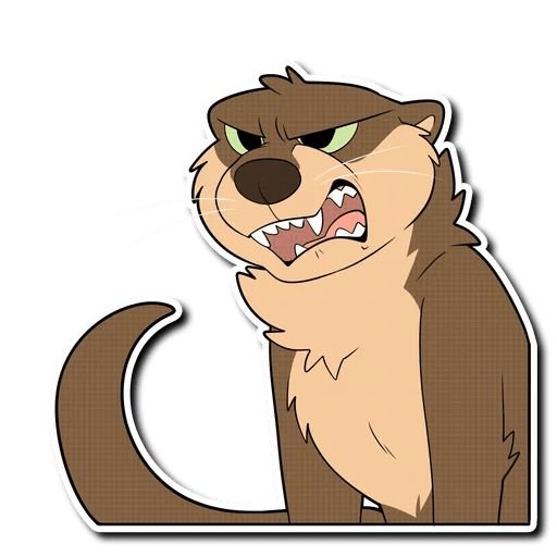 Выдра Стикеры телеграмм