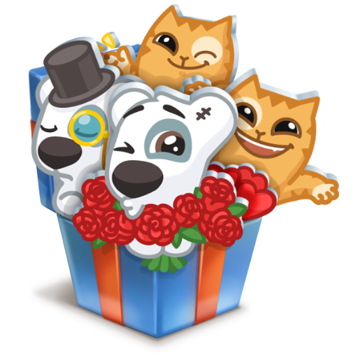 Подарочные Стикеры