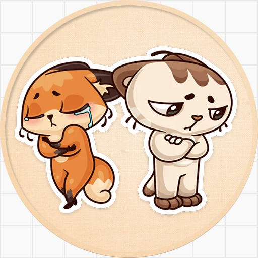 Стикер обнимашка