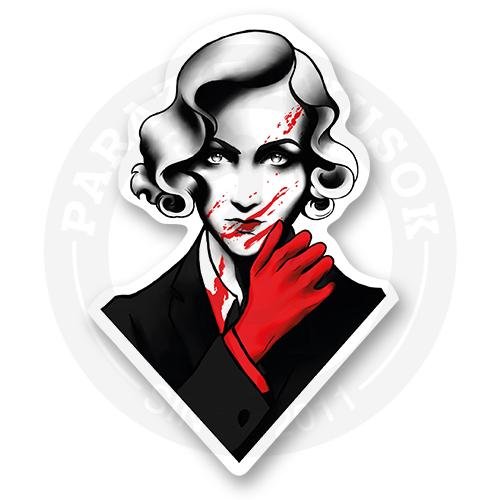 Леди Нуар Стикеры