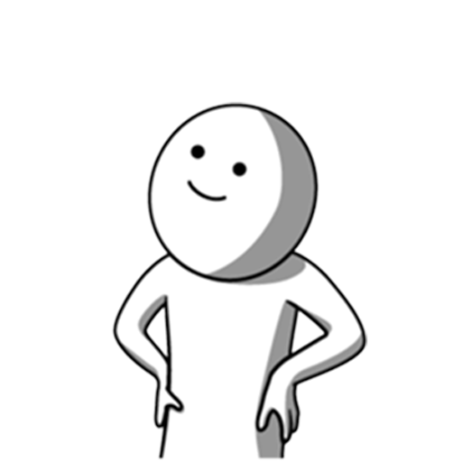 Стикмен стикер для Ватсапп